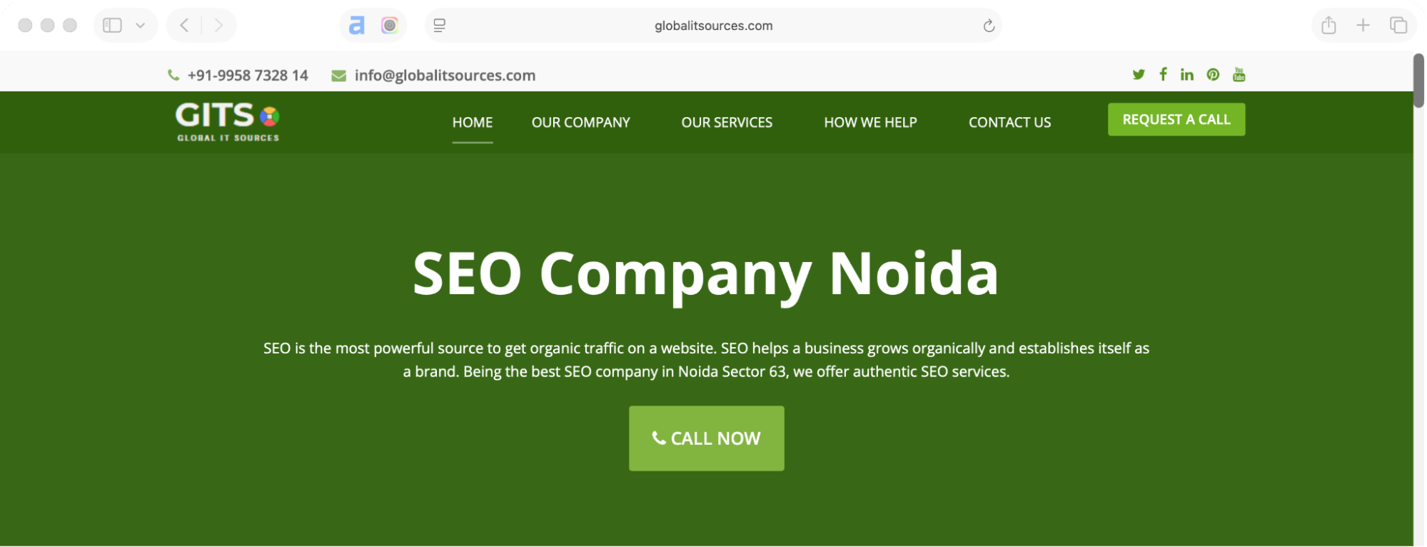 Global IT Sources is a top SEO agency in Noida.