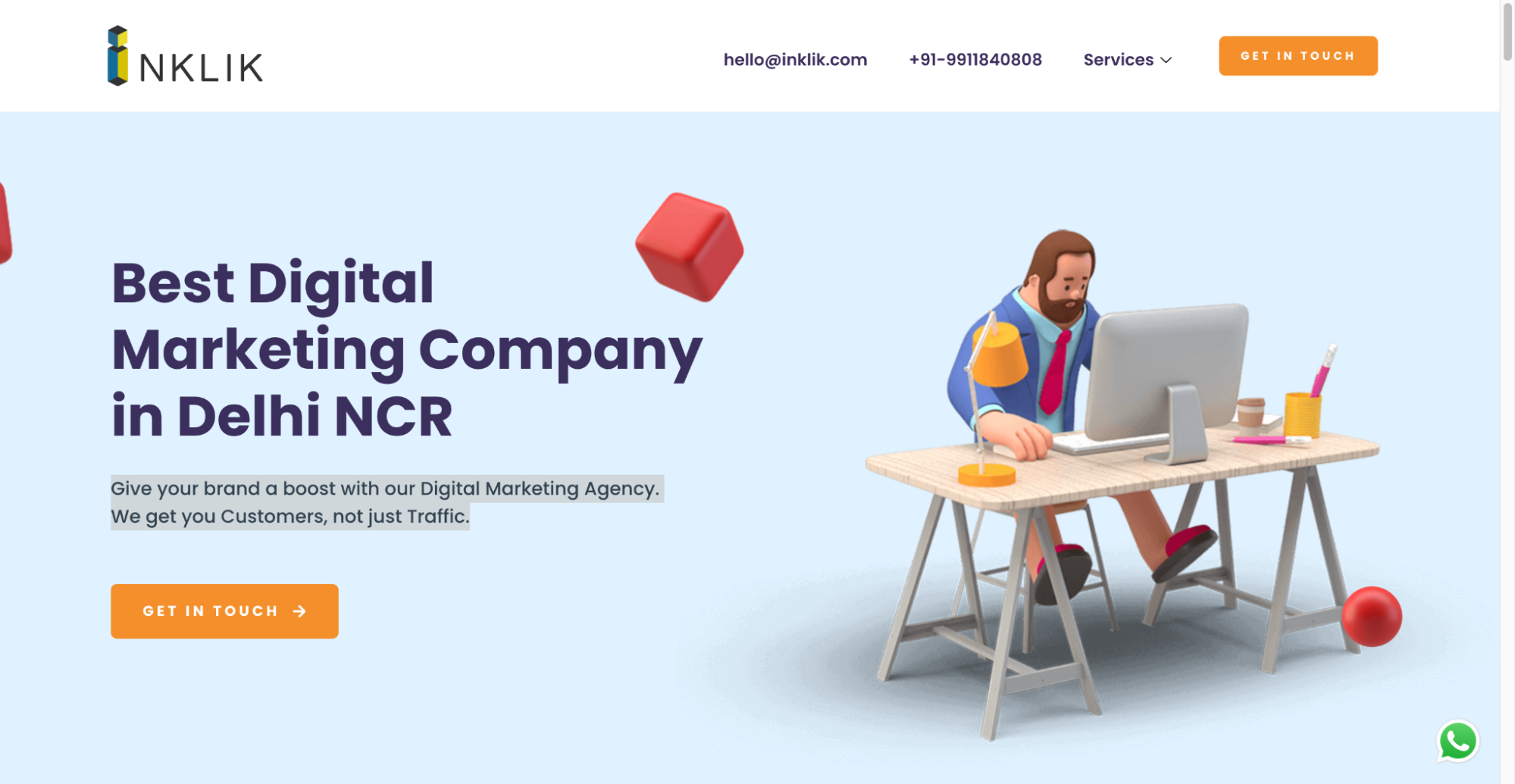 Inklik is a creative and analytical digital marketing agency in Delhi.