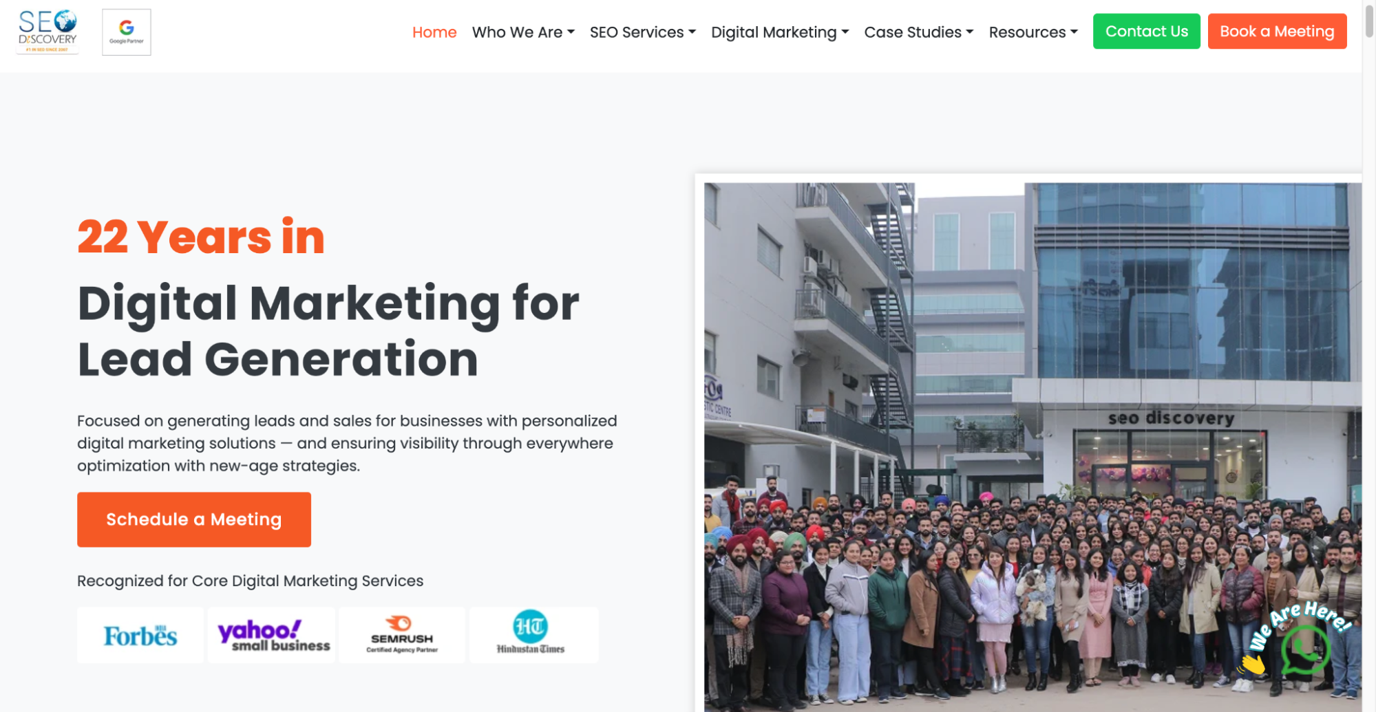 SEO Discovery affordable SEO agency for startups in India.