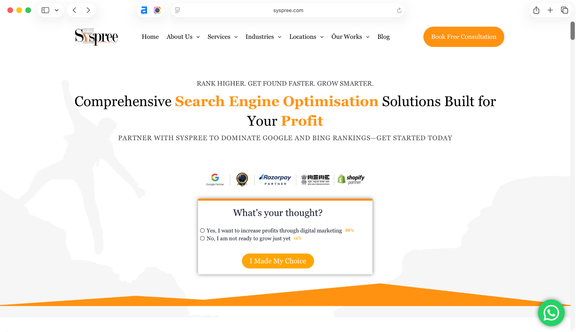 SySpree is one of the best SEO companies in Mumbai.