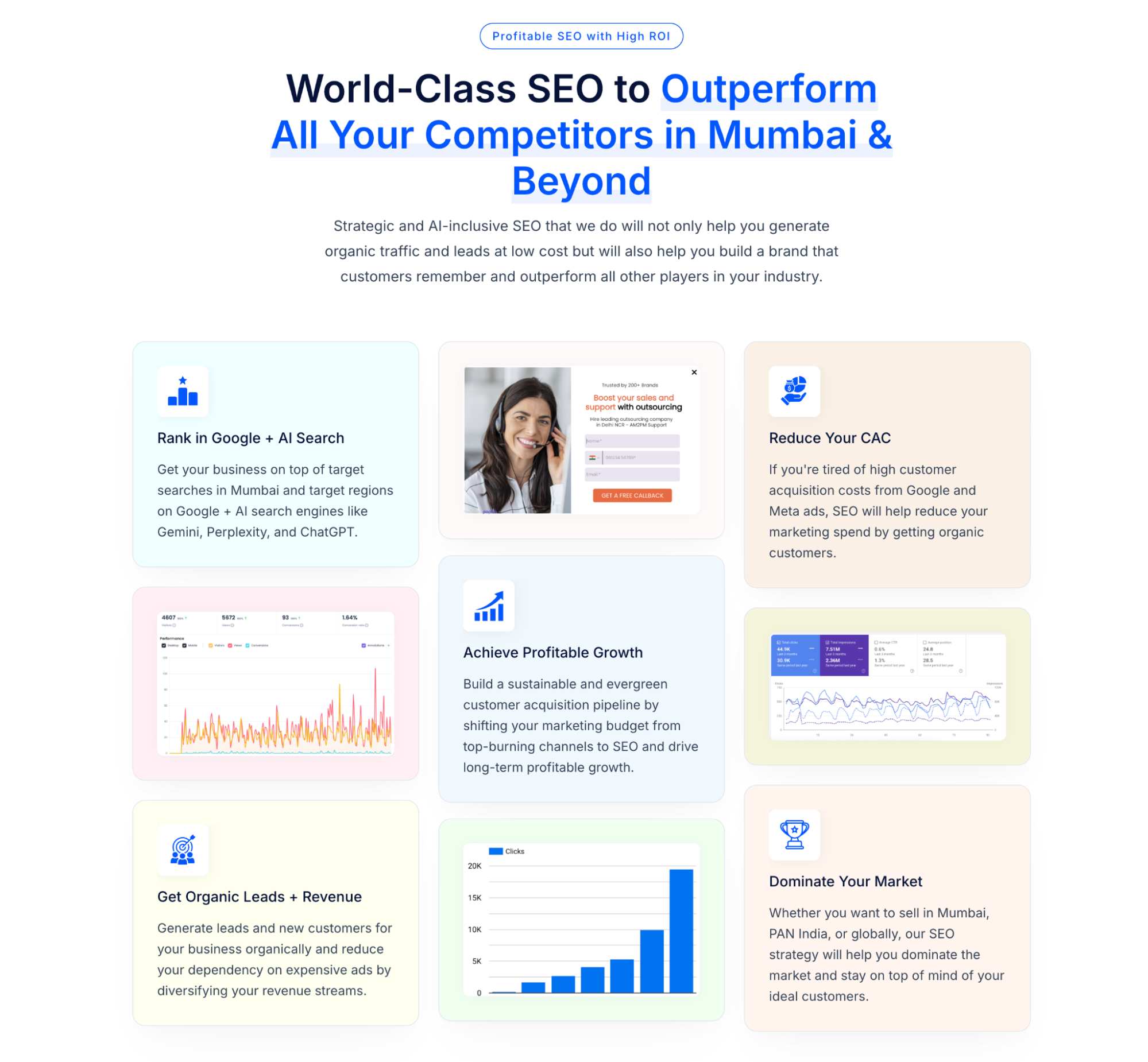 ZeroAdo is one of the best SEO agencies in Mumbai that can help startups, and SMBs turn organic search into predictable revenue.