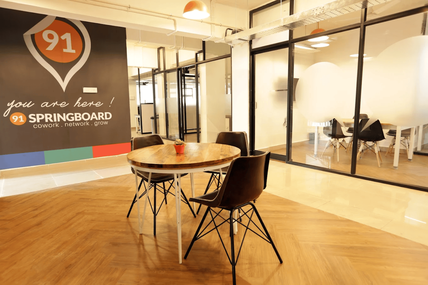 91Springboard Residency Road near MG Road in Bangalore offering flexible coworking and day passes 2.