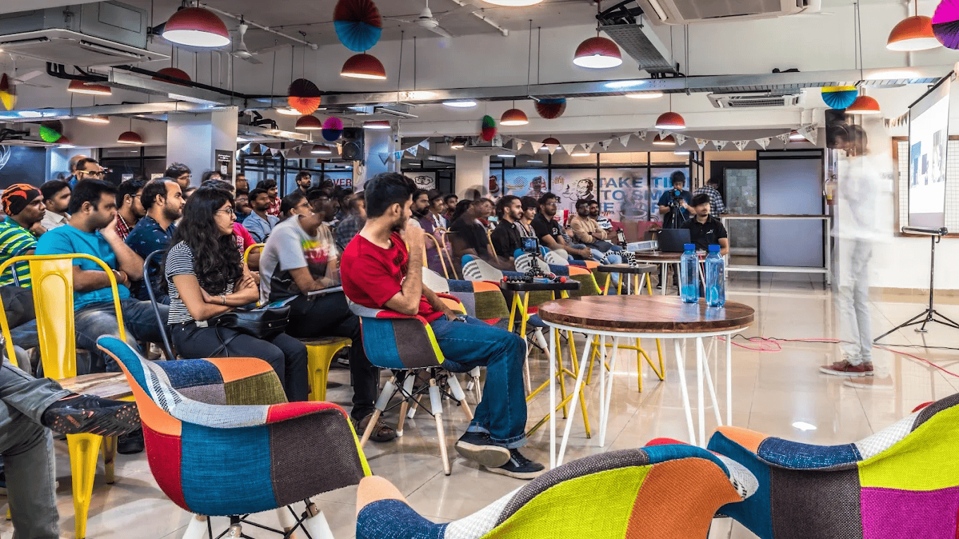 91Springboard Residency Road near MG Road in Bangalore offering flexible coworking and day passes 4.