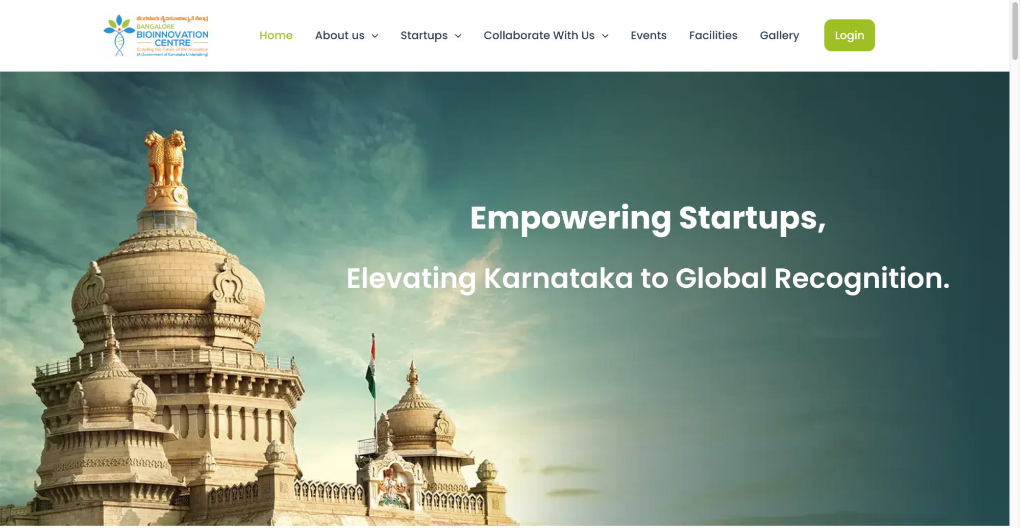 Bangalore Bioinnovation Centre in Electronic City.