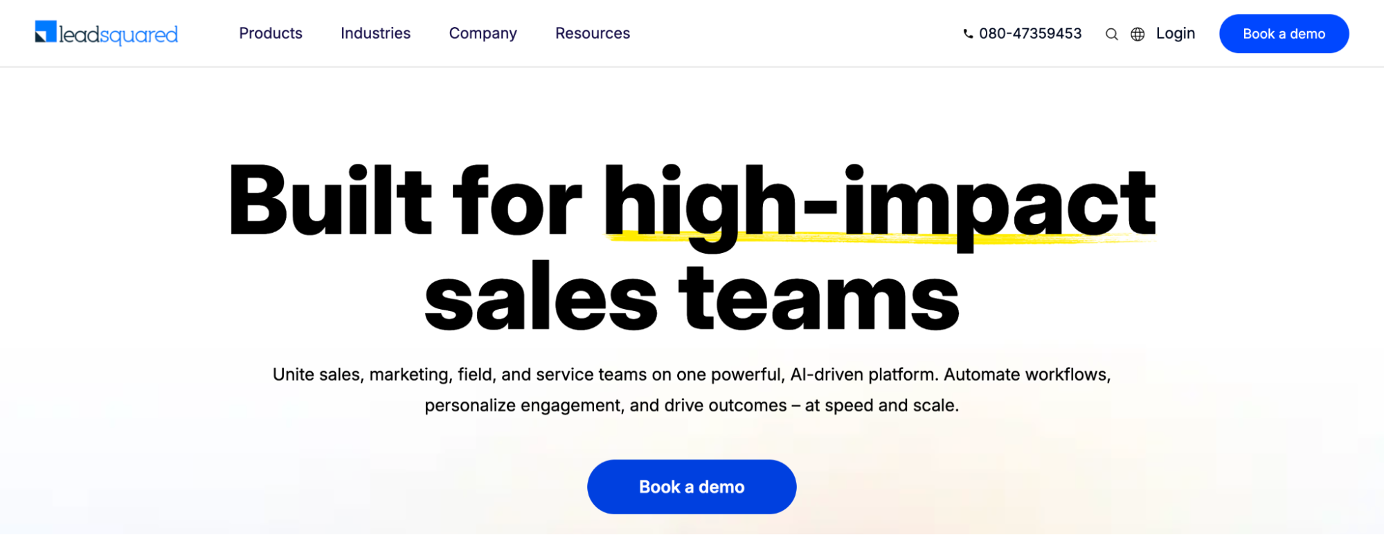 LeadSquared is a high-velocity SaaS startup in Bangalore helping businesses automate sales and accelerate revenue growth.