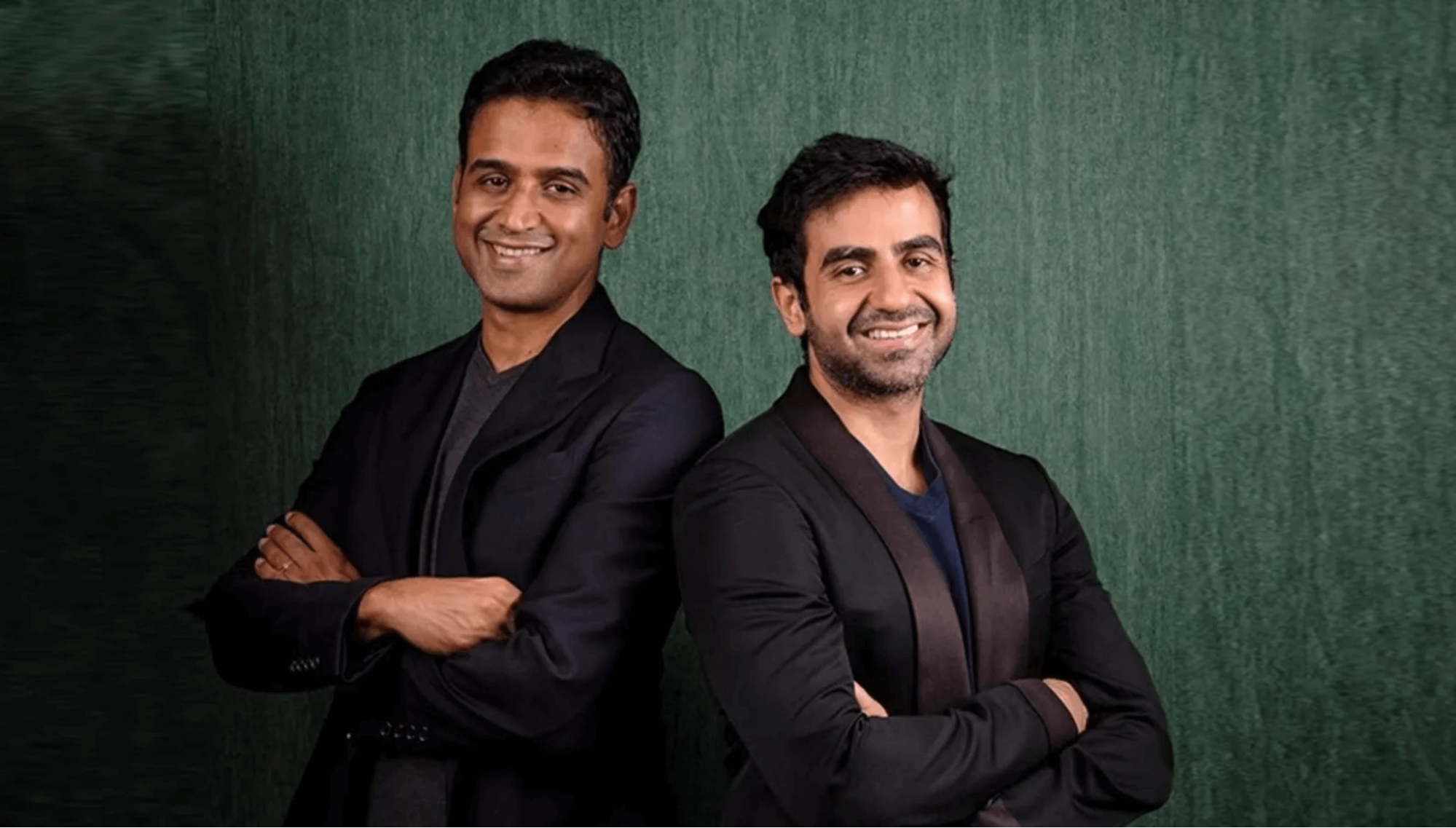 Nithin Kamath and Nikhil Kamath, leading entrepreneurs in Bangalore and founders of Zerodha.
