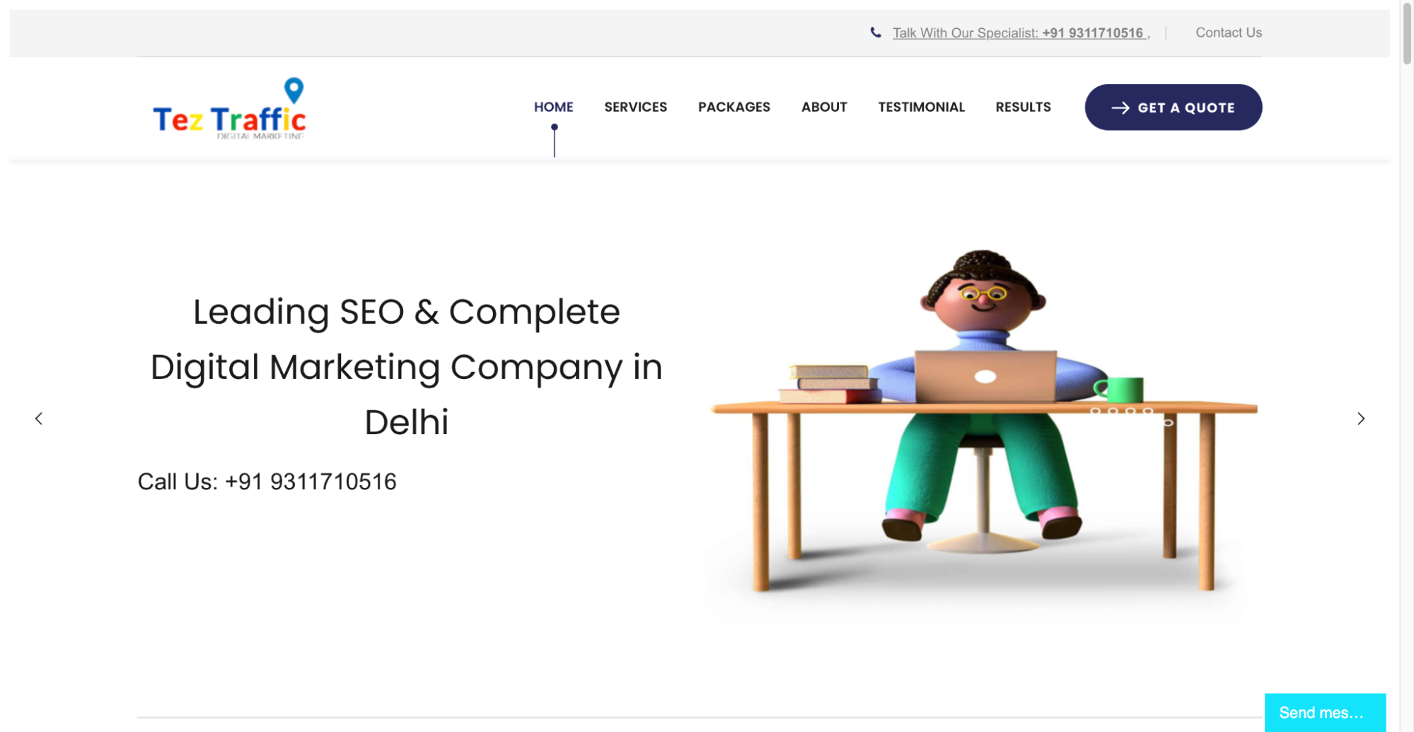 Tez Traffic offers digital and lead generation services in South Delhi.