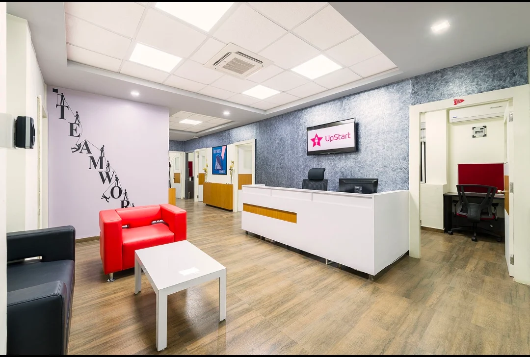 UpStart Coworking Space on Whitefield Main Road offering flexible coworking space in Bangalore 1.