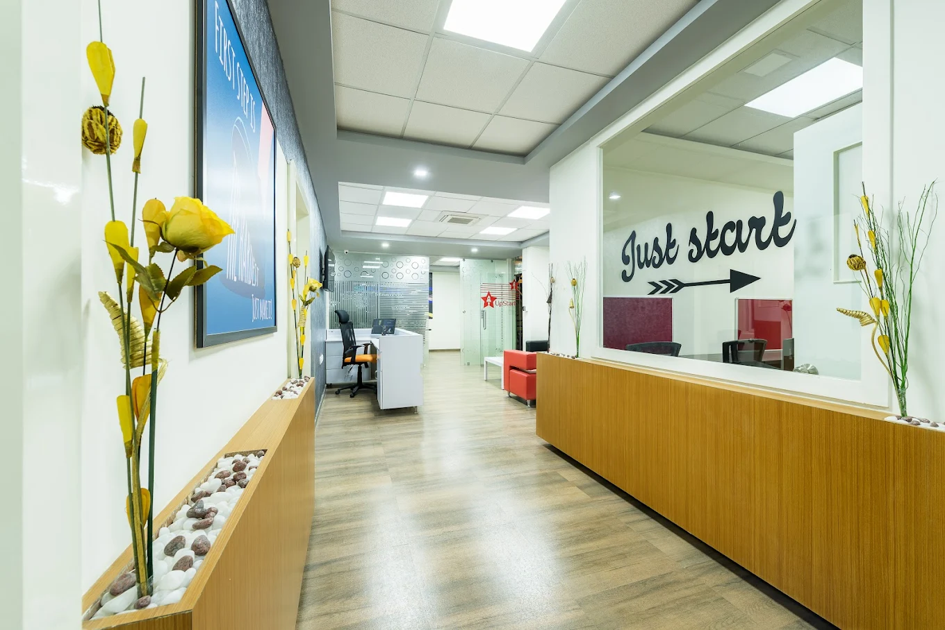 UpStart Coworking Space on Whitefield Main Road offering flexible coworking space in Bangalore 3.