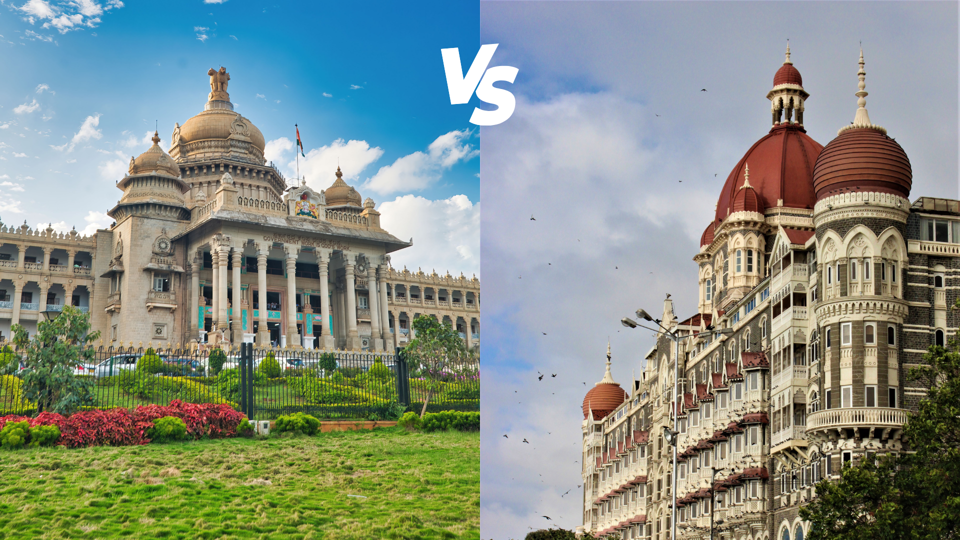 Comparison of Bangalore and Mumbai as startup and venture capital hubs in India.