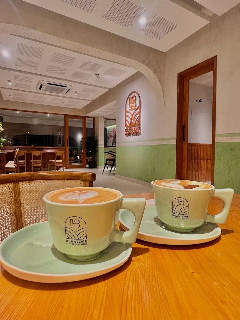 Beanlore Coffee Roasters in HSR Layout is a work friendly cafe in Bangalore with strong WiFi-4.