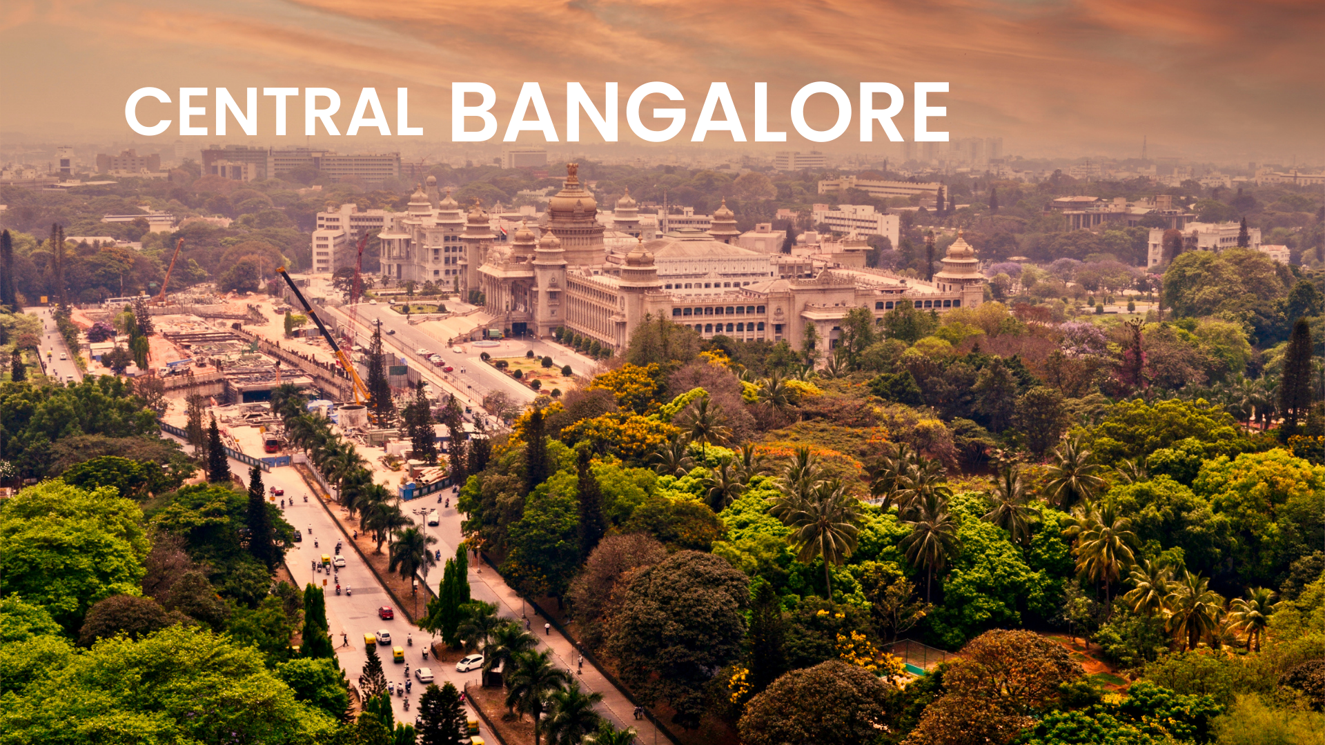 Central Bangalore Outer Ring Road corridor with major IT parks and offices.