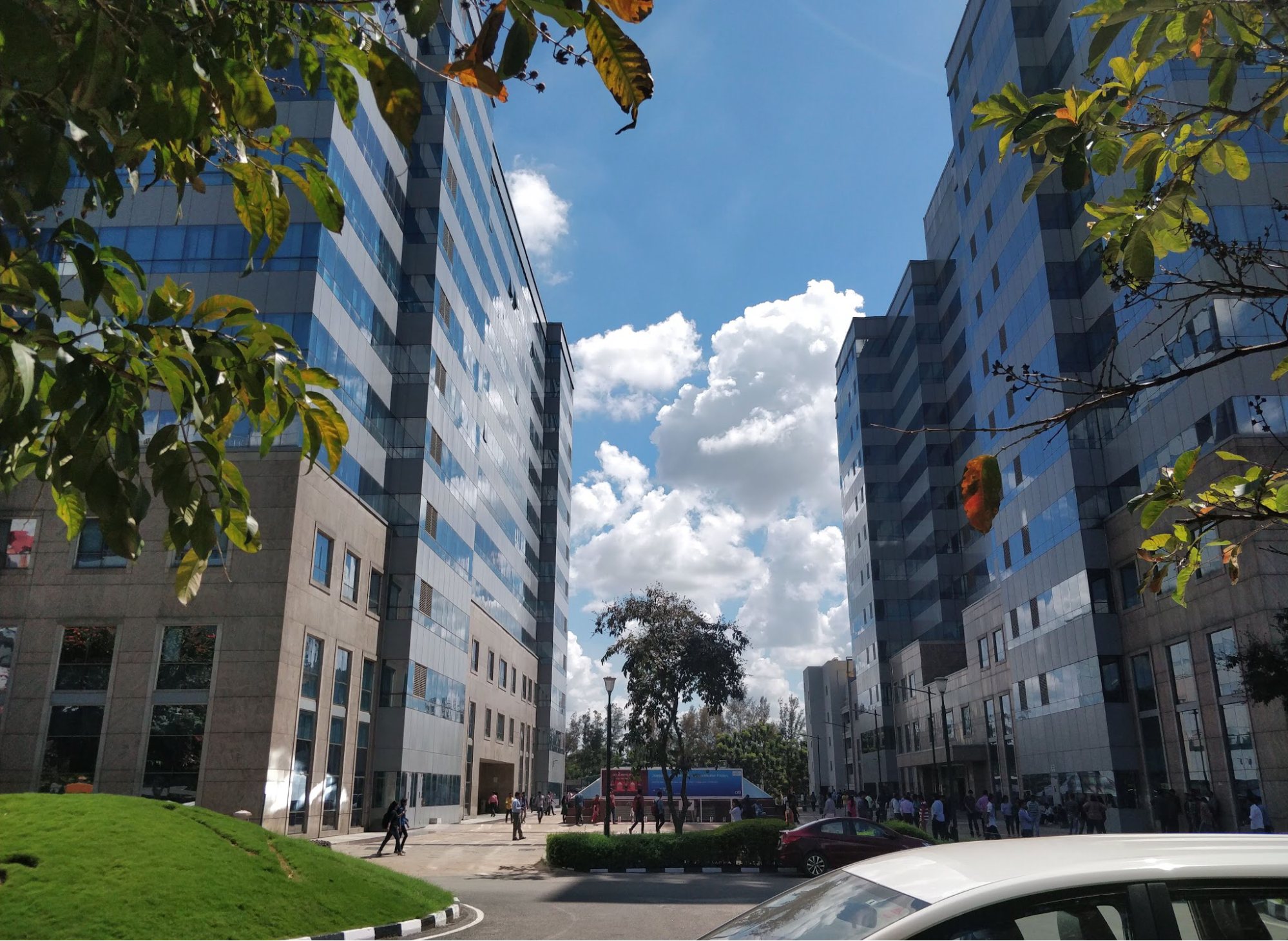 International Tech Park Bangalore in Whitefield, one of the largest IT parks in Bangalore.