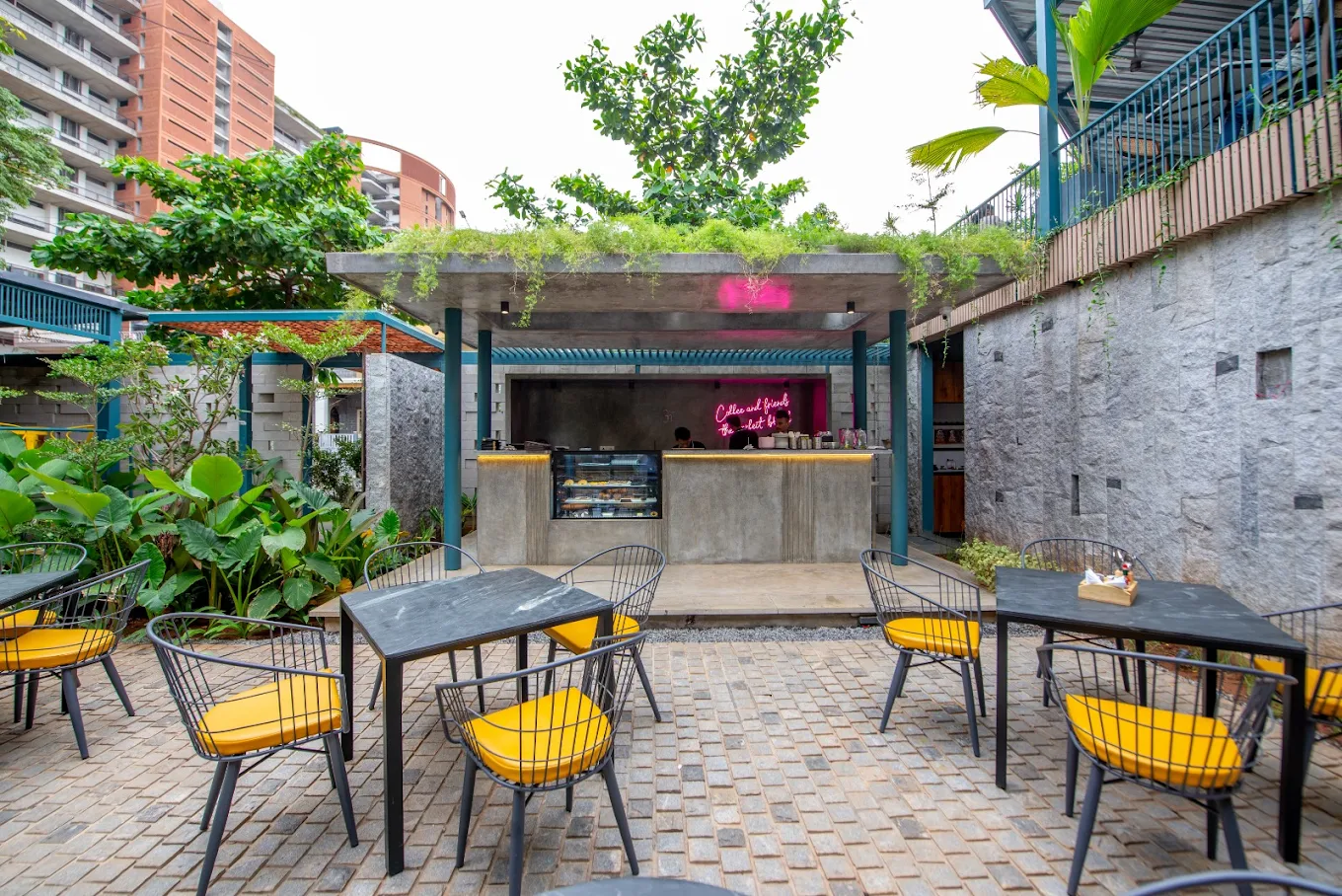 Iris Cafe and Kitchen in JP Nagar is a cozy and work friendly cafe in Bangalore-1.