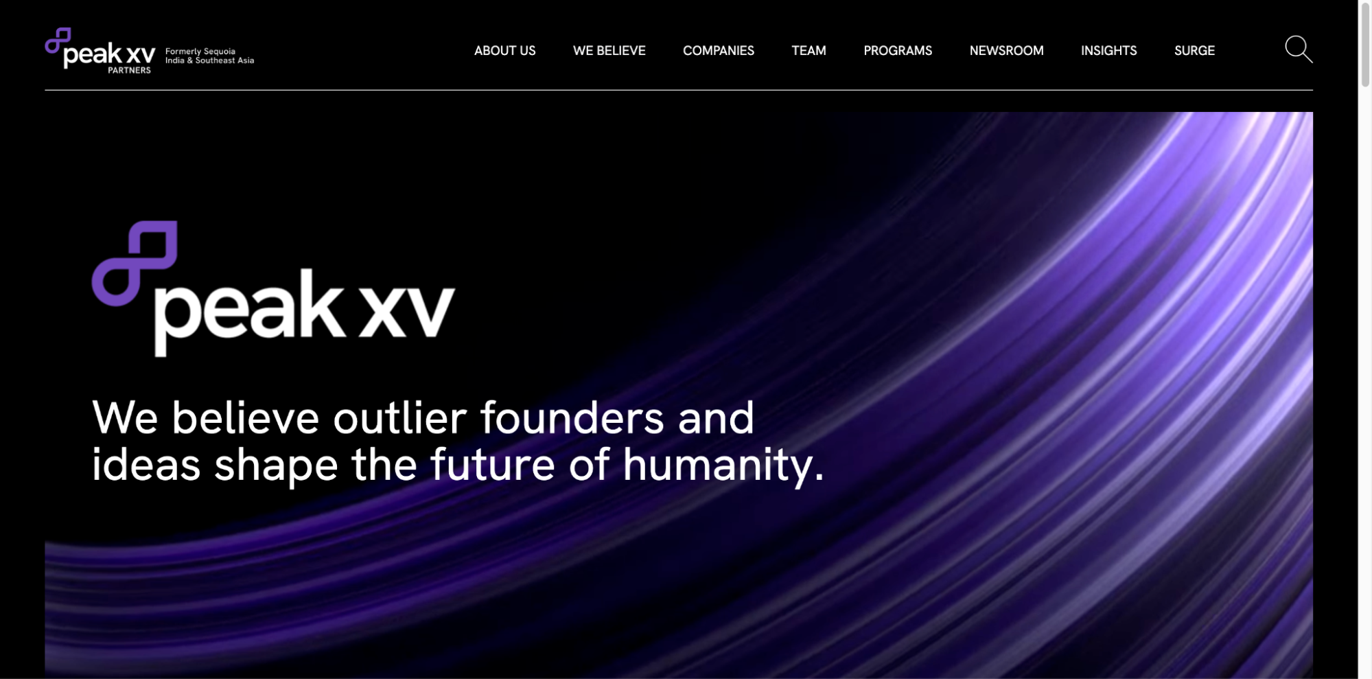 Peak XV Partners is a venture capital firm in Bangalore that invests in high-growth startups.