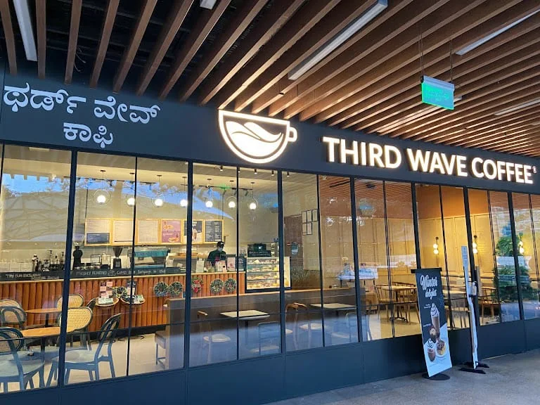 Third Wave Coffee is a popular work friendly cafe in Bangalore with reliable WiFi-2.