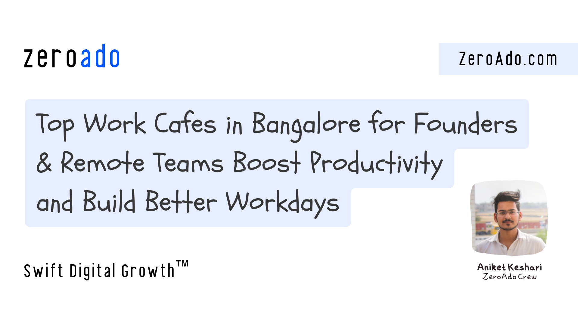 Top Work Cafes in Bangalore for Founders and Remote Teams.