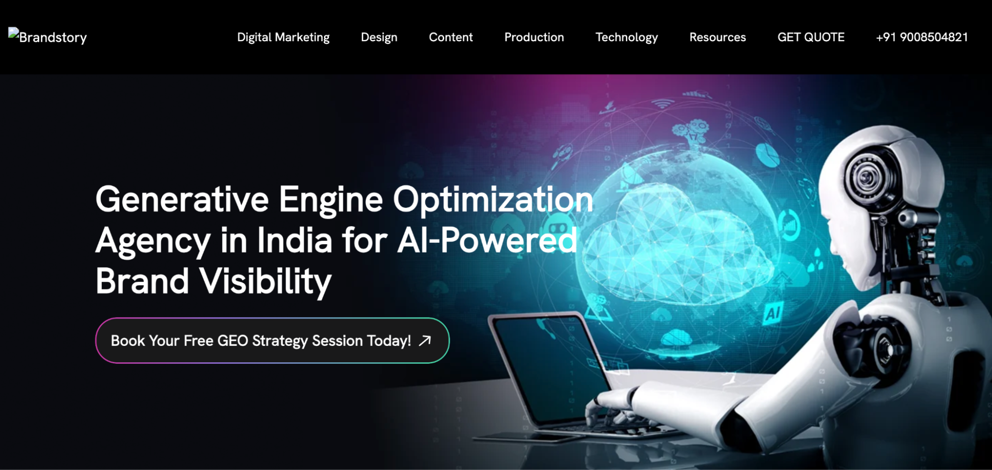 BrandStory is one of the best LLM SEO agencies in Bangalore.