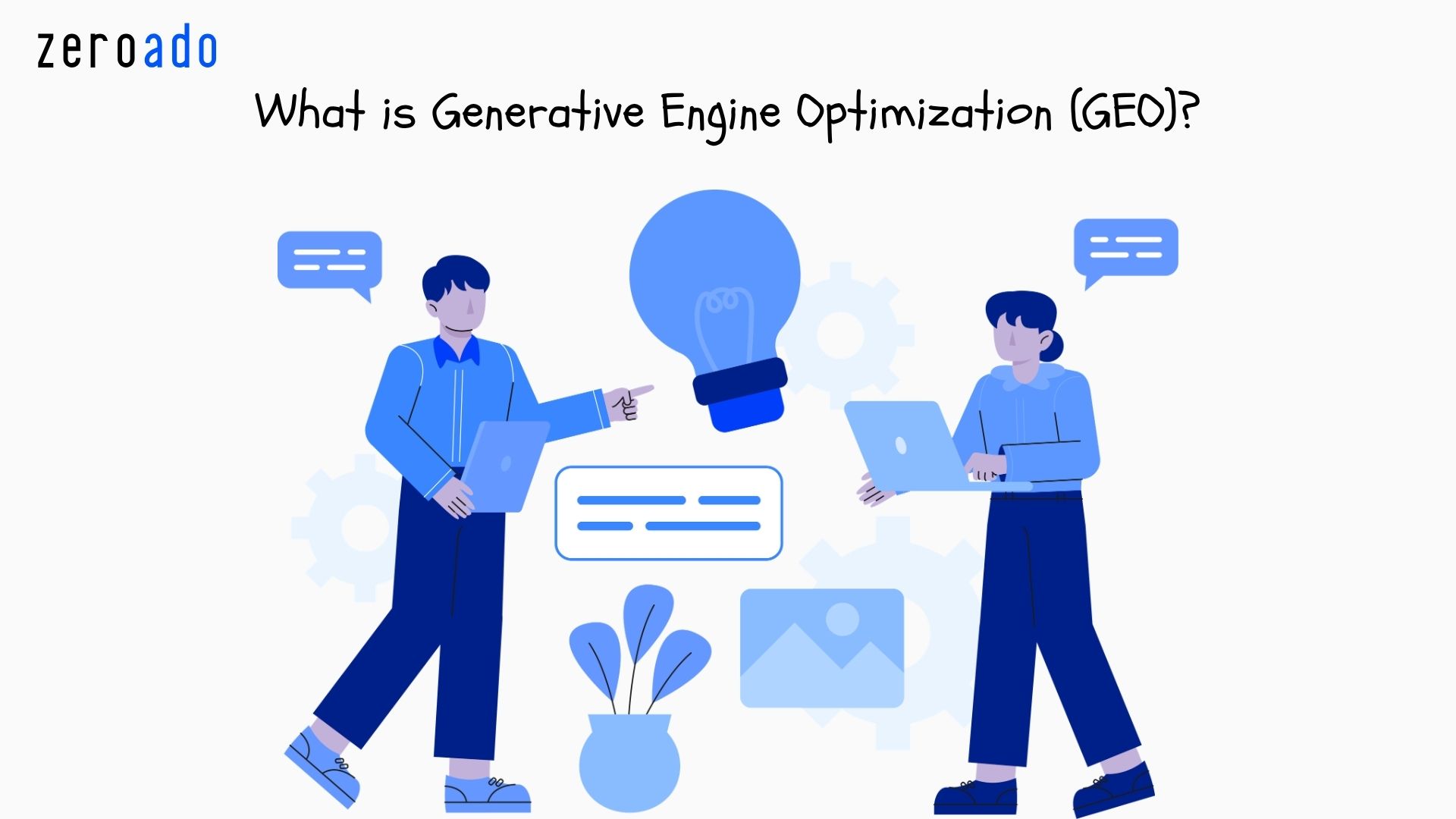 Generative engine optimization concept for AI SEO services in India.