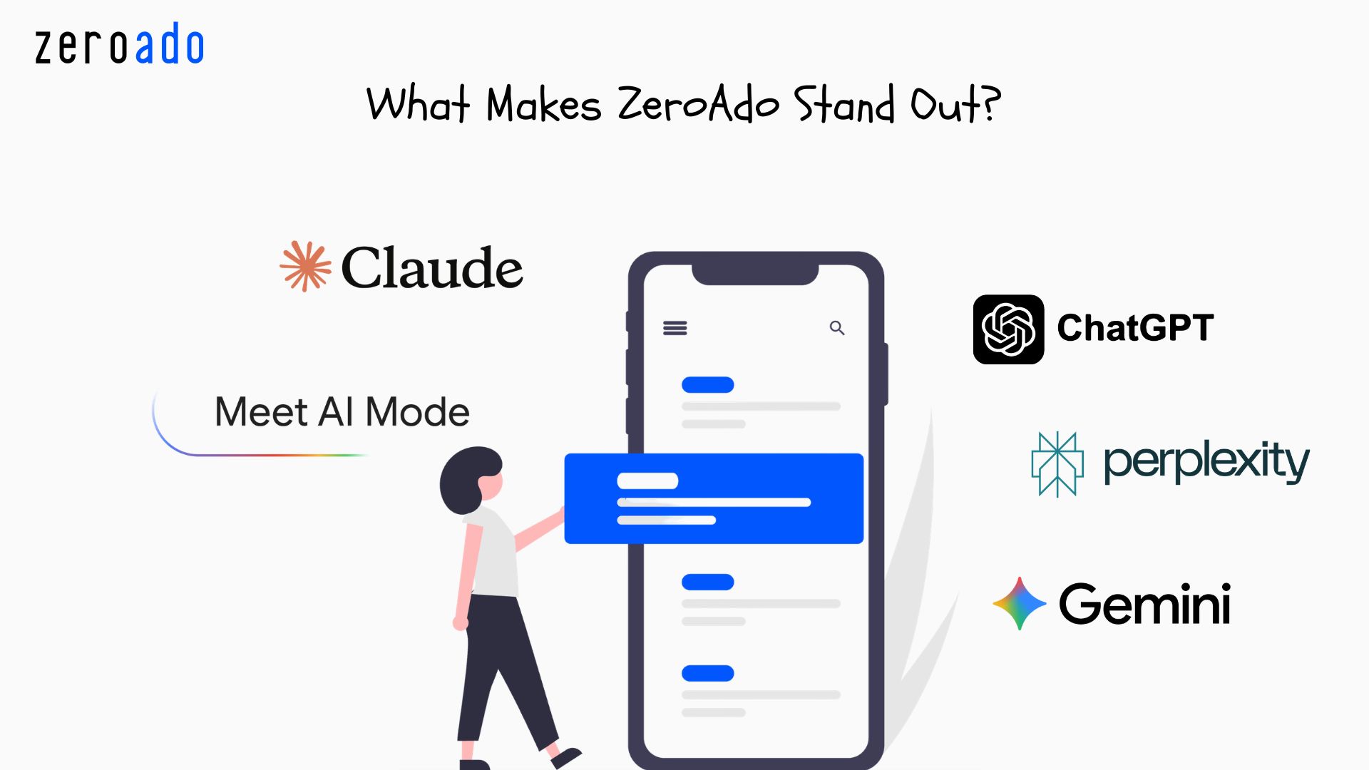ZeroAdo is one of the top GEO agencies in India for AI search optimization.