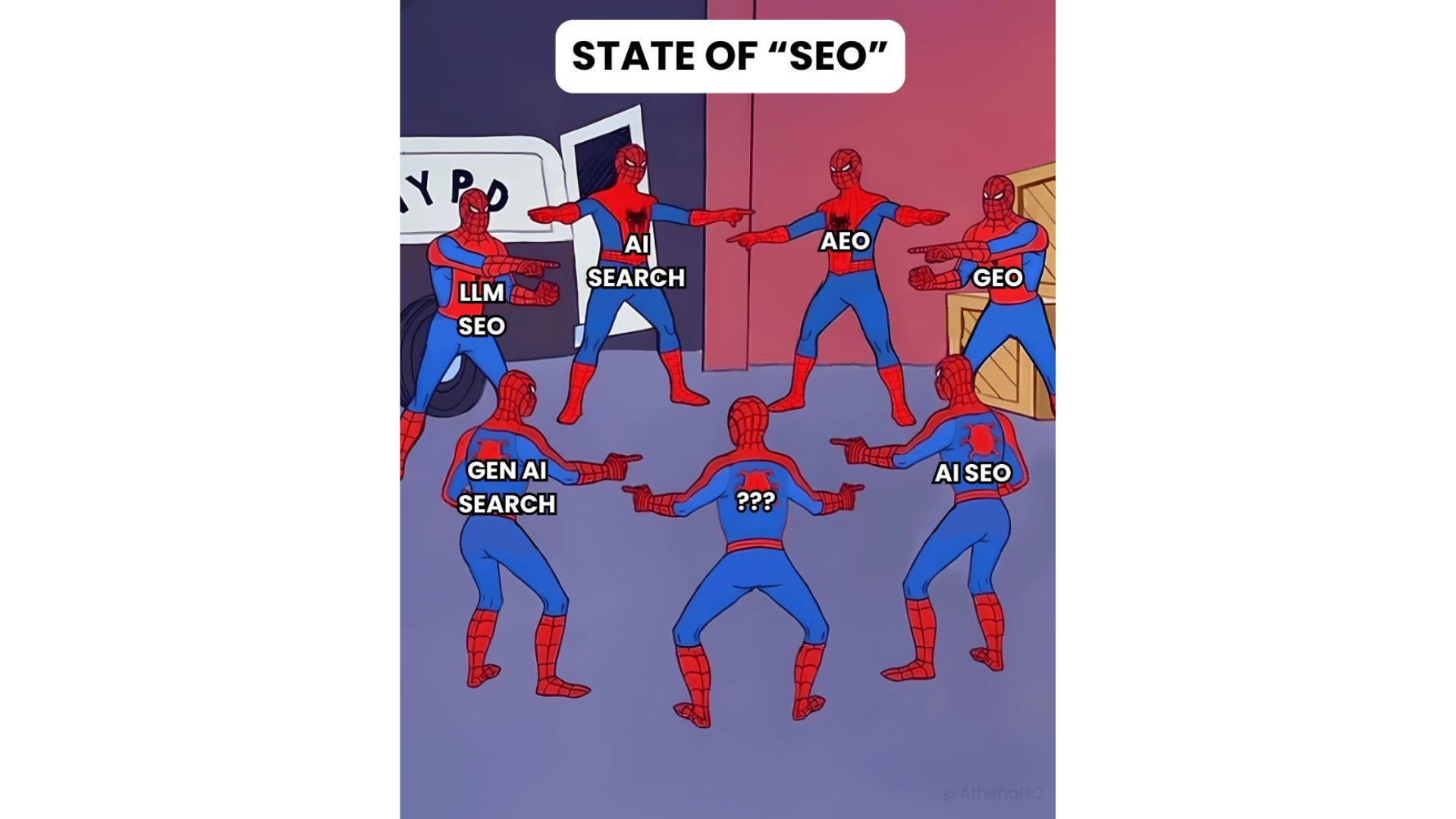 LLM SEO, GEO, AEO, and AI search optimization.