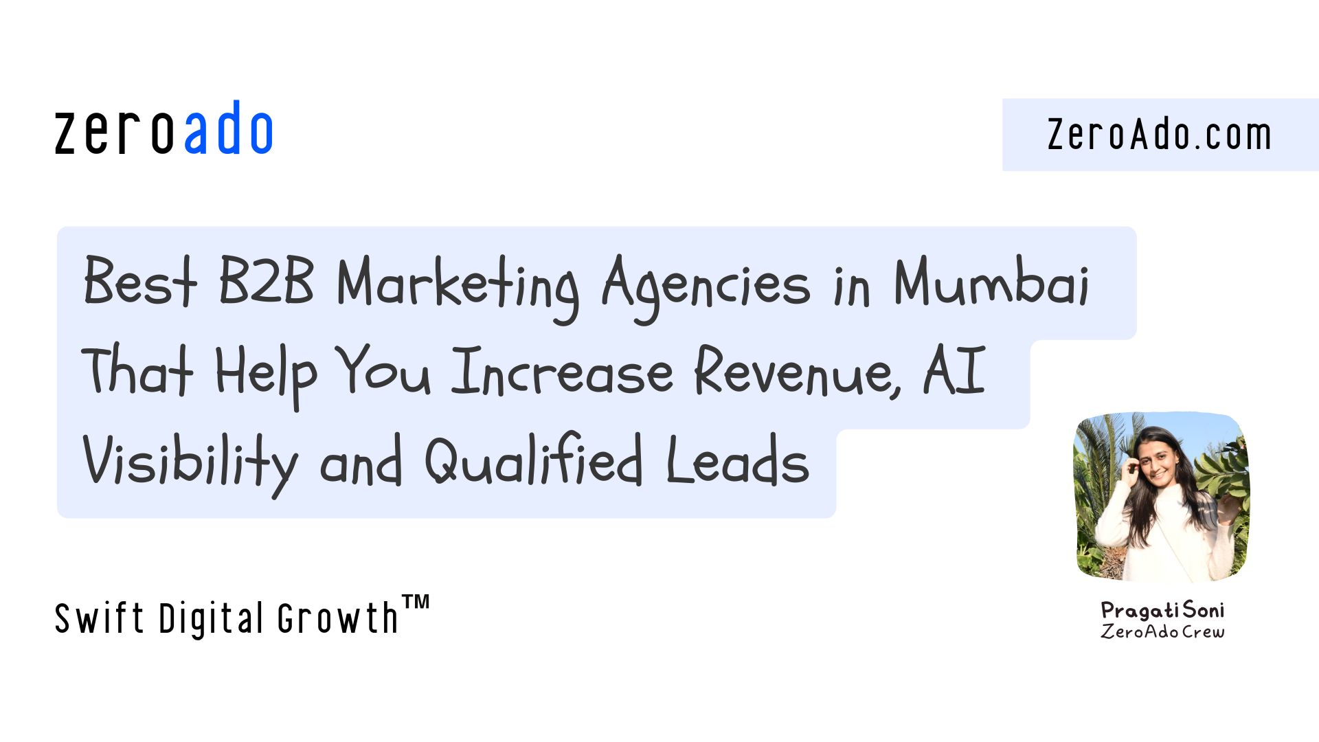 Best B2B marketing agencies in Mumbai helping businesses increase revenue, AI visibility, and qualified leads.
