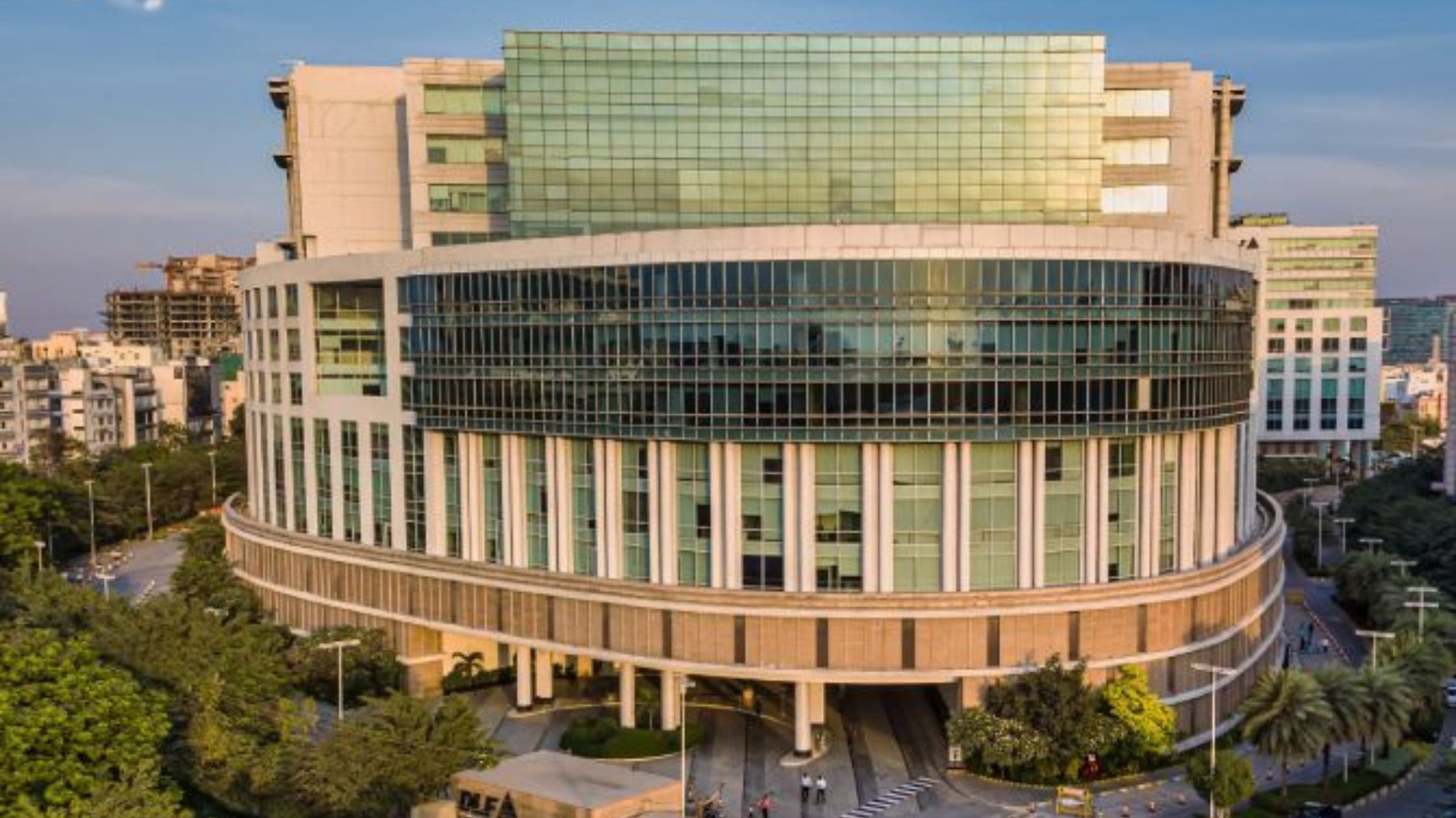DLF Cyber City Hyderabad IT park in Gachibowli.