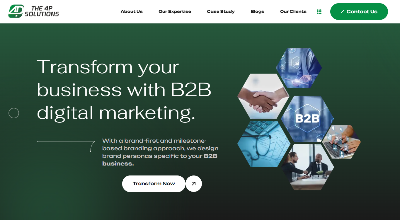 The 4P Solutions offer B2B digital marketing and lead generation services in Mumbai.