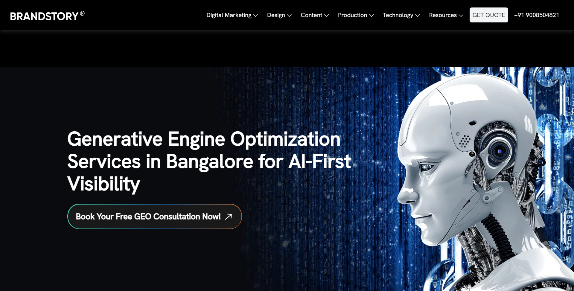 BrandStory offers services that support Claude AI visibility and AI search optimization for growing brands in India.